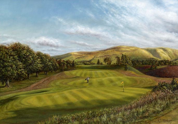 Roy Hodrien - Gleneagles - The Kings Course, 10th Hole - &quot;Canty Lye&quot; | MasterArt